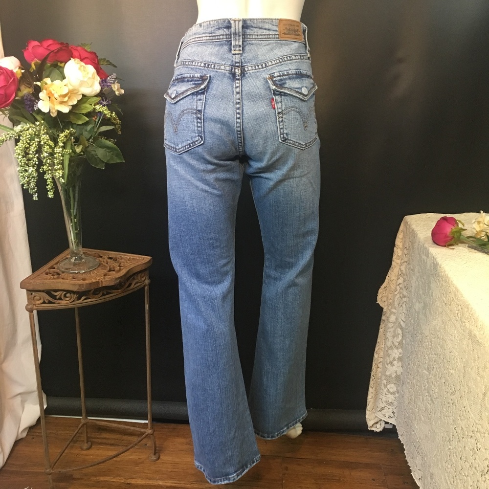 Levi's 542 Red Tab Low Rise Flare Jeans Sz 6